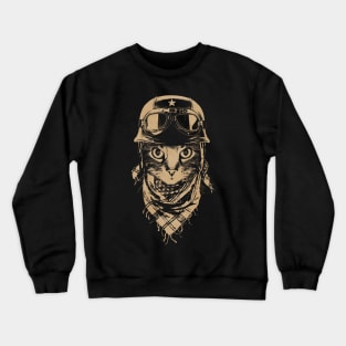 Pilot cat Crewneck Sweatshirt